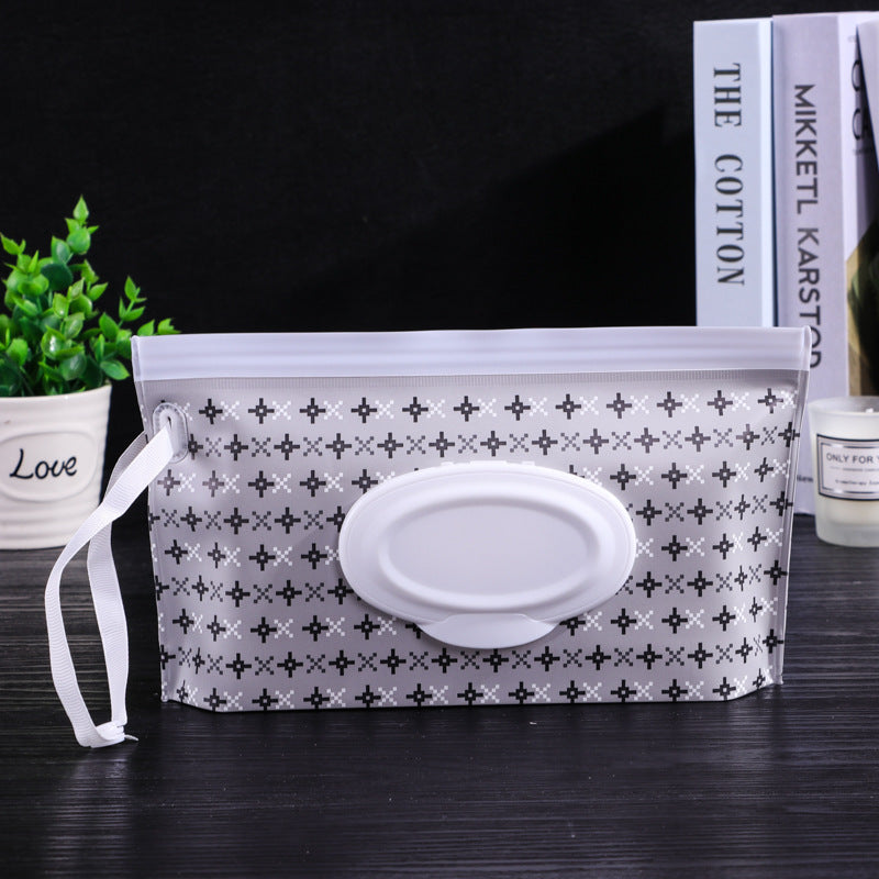 Portable Baby Wipes Dispenser Bag – Travel Wet Wipes Holder