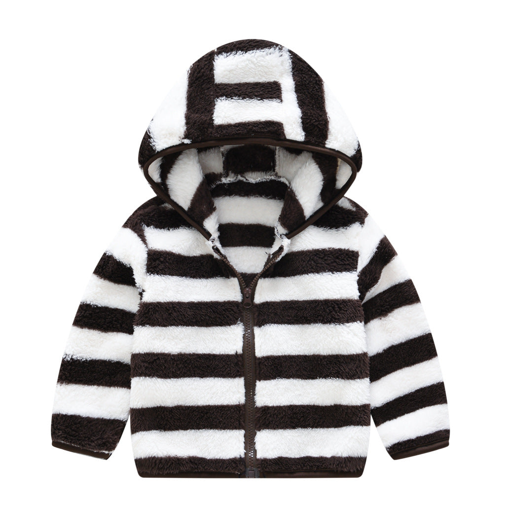 Warm Bear Ear Camouflage Hoodie Jacket for Kids
