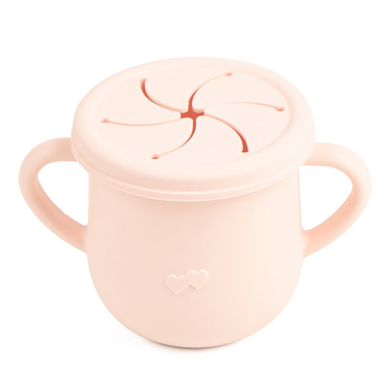 Spill-Proof Baby Snack Cup – Soft Silicone Toddler Snack Container