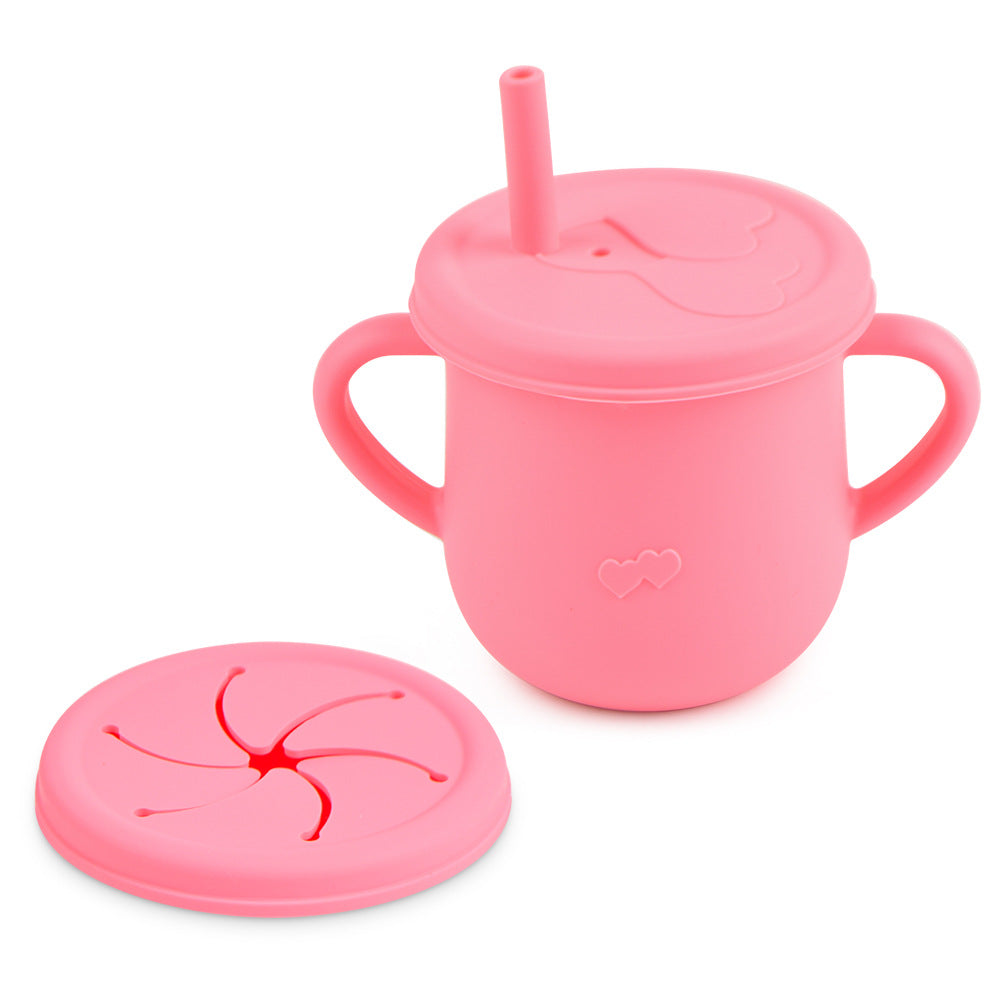 Spill-Proof Baby Snack Cup – Soft Silicone Toddler Snack Container