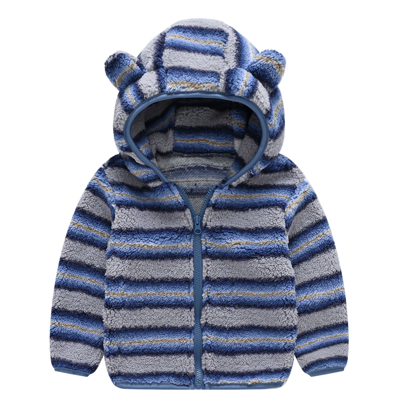 Warm Bear Ear Camouflage Hoodie Jacket for Kids