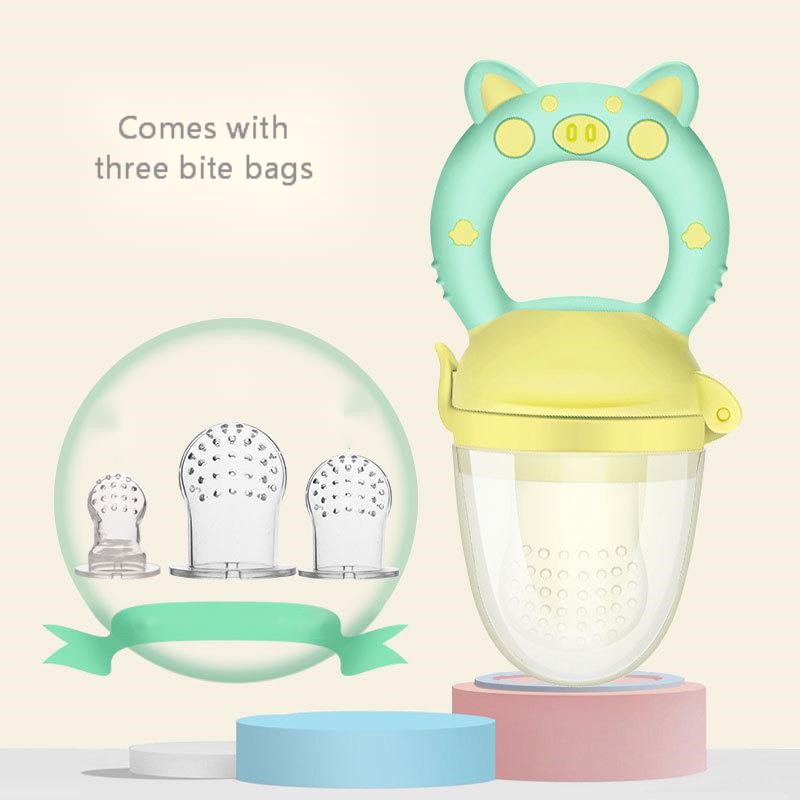 Baby Fruit Feeder Pacifier – Fresh Food Teething Feeder for Infants