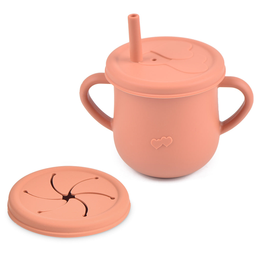 Spill-Proof Baby Snack Cup – Soft Silicone Toddler Snack Container