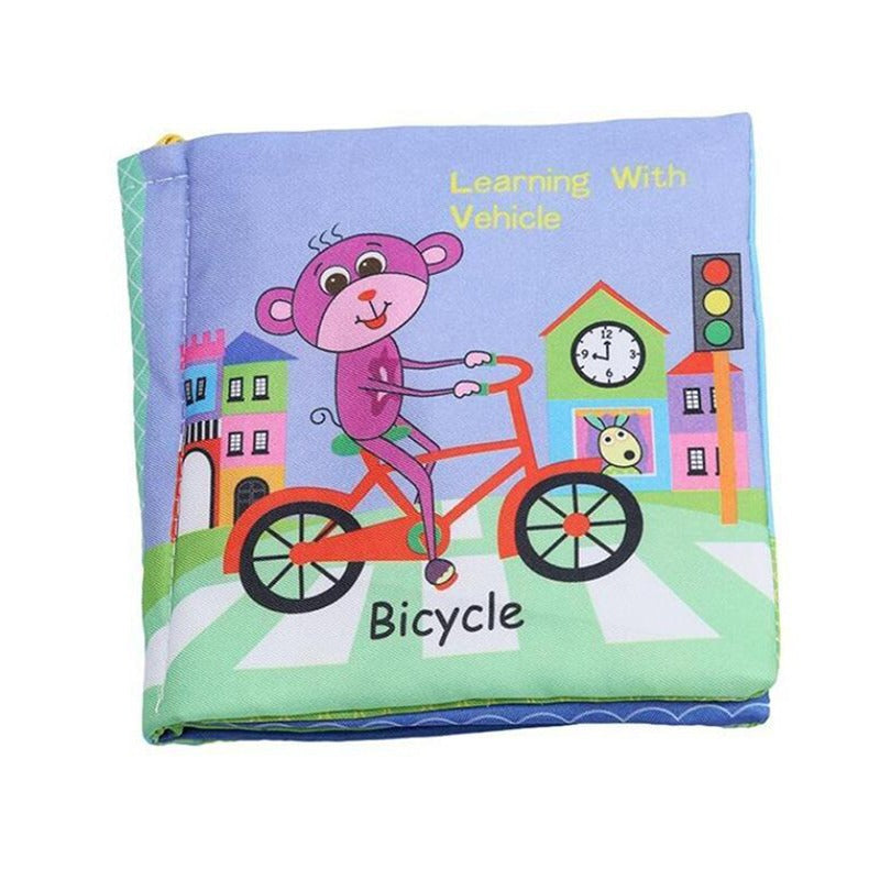 Montessori Baby Cloth Learning Book – Early Education Toy