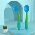 Baby Training Spoon & Fork Set – Bendable Self-Feeding Utensils for Toddlers