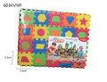 Alphabet & Number Puzzle Foam Play Mat – Kids Learning Floor Tiles