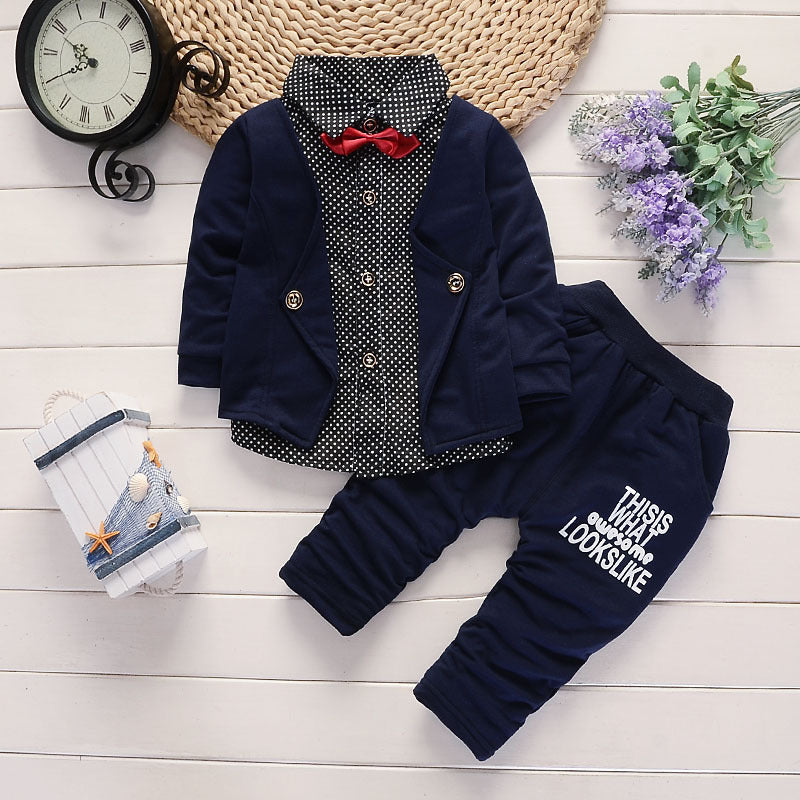 Toddler Boy Formal Suit Set – Stylish Kids Outfit