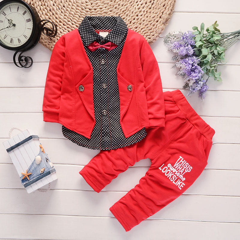 Toddler Boy Formal Suit Set – Stylish Kids Outfit