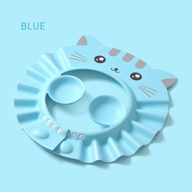 Baby Shampoo Shower Cap – Adjustable Waterproof Bath Hat for Tear-Free Hair Washing