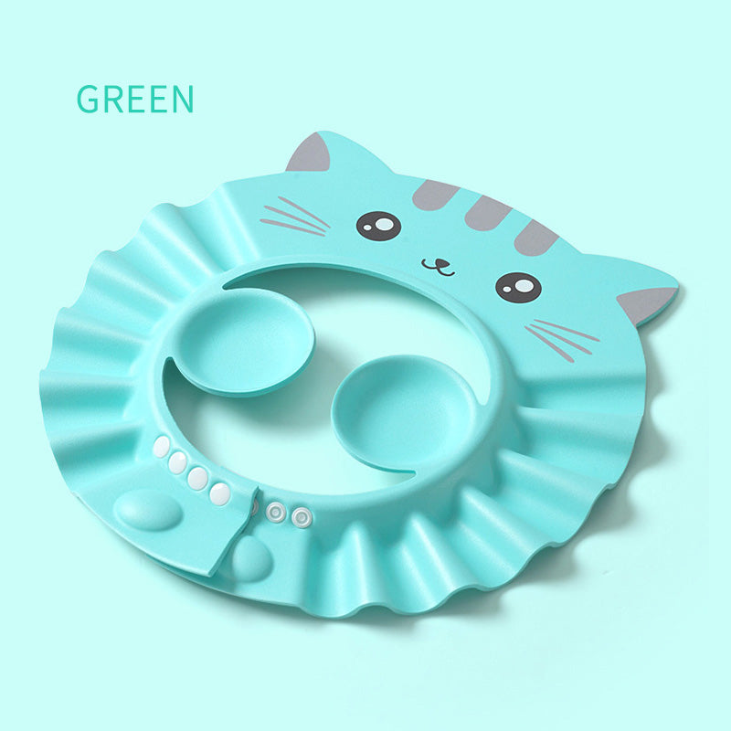 Baby Shampoo Shower Cap – Adjustable Waterproof Bath Hat for Tear-Free Hair Washing