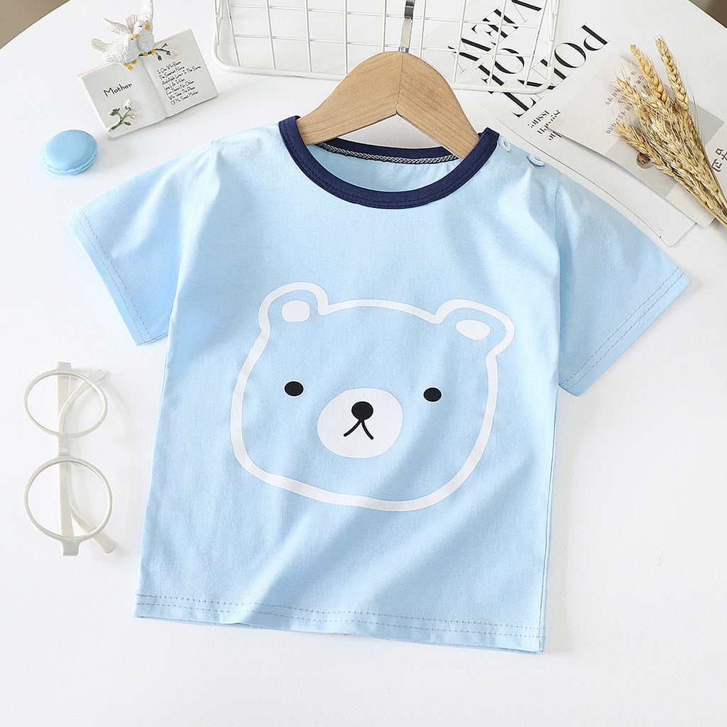 Cute Baby Outfit Set – Soft Cotton Summer Wear (0–12 Months)
