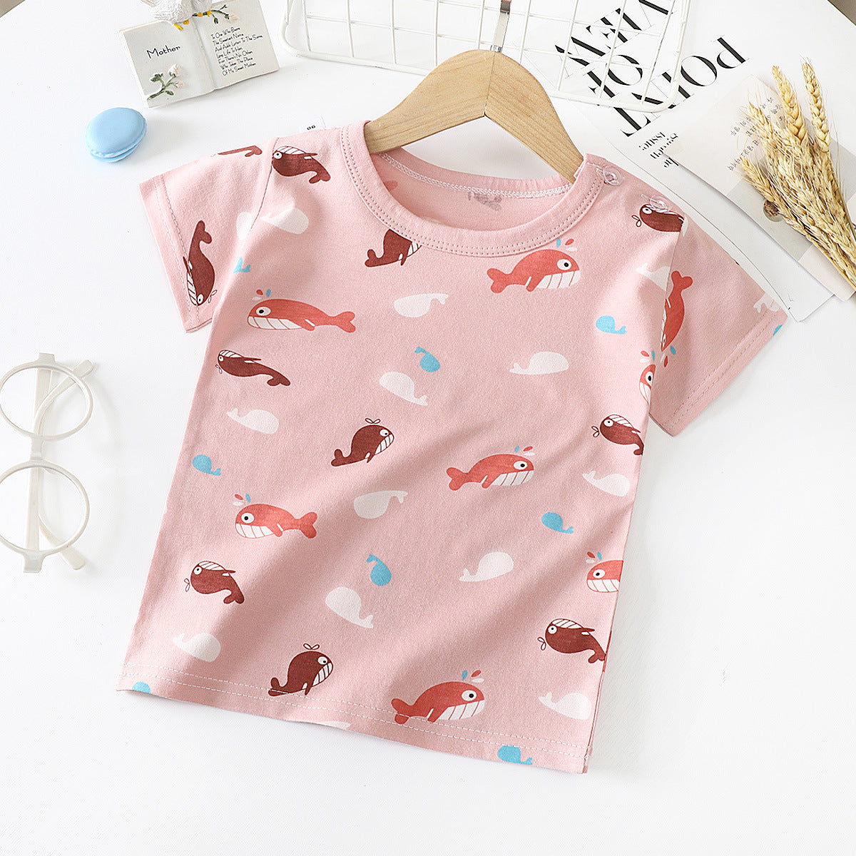 Cute Baby Outfit Set – Soft Cotton Summer Wear (0–12 Months)