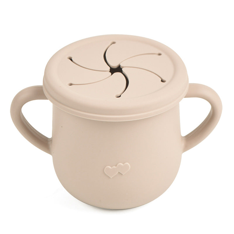 Spill-Proof Baby Snack Cup – Soft Silicone Toddler Snack Container