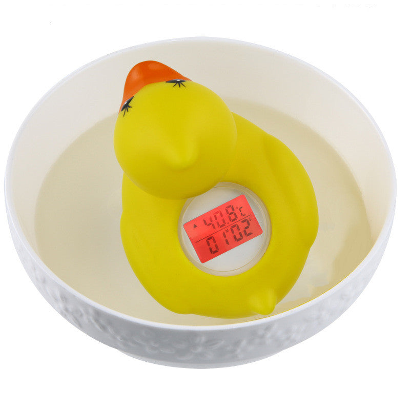 Floating Baby Bath Thermometer Duck – Safe Water Temperature Tester for Babies