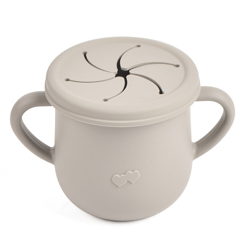 Spill-Proof Baby Snack Cup – Soft Silicone Toddler Snack Container