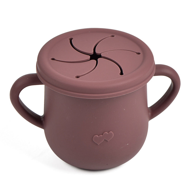Spill-Proof Baby Snack Cup – Soft Silicone Toddler Snack Container
