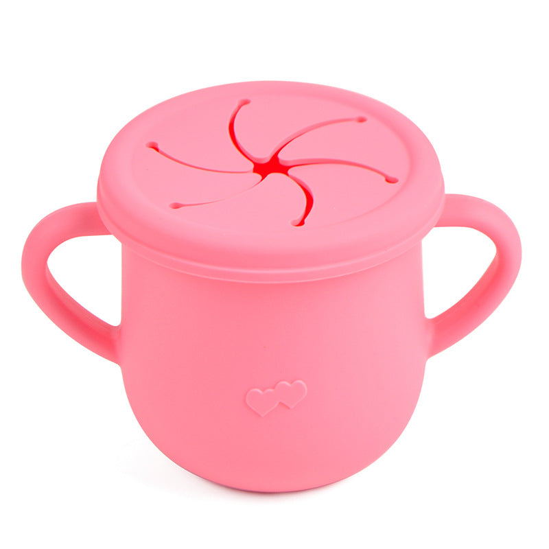 Spill-Proof Baby Snack Cup – Soft Silicone Toddler Snack Container