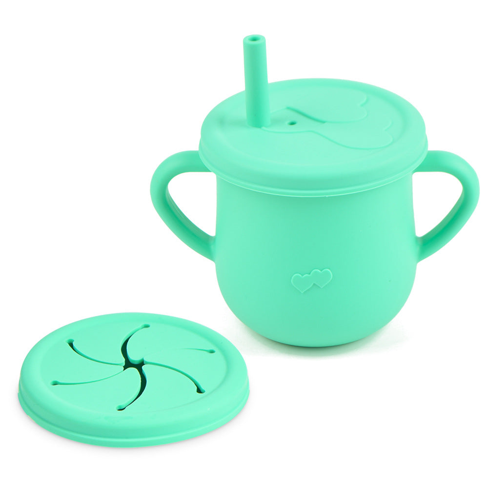 Spill-Proof Baby Snack Cup – Soft Silicone Toddler Snack Container