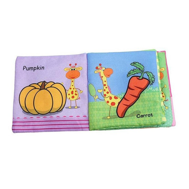Montessori Baby Cloth Learning Book – Early Education Toy