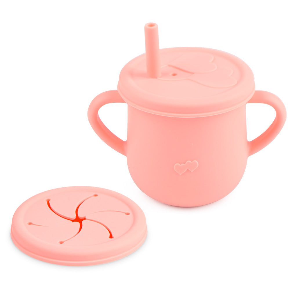 Spill-Proof Baby Snack Cup – Soft Silicone Toddler Snack Container