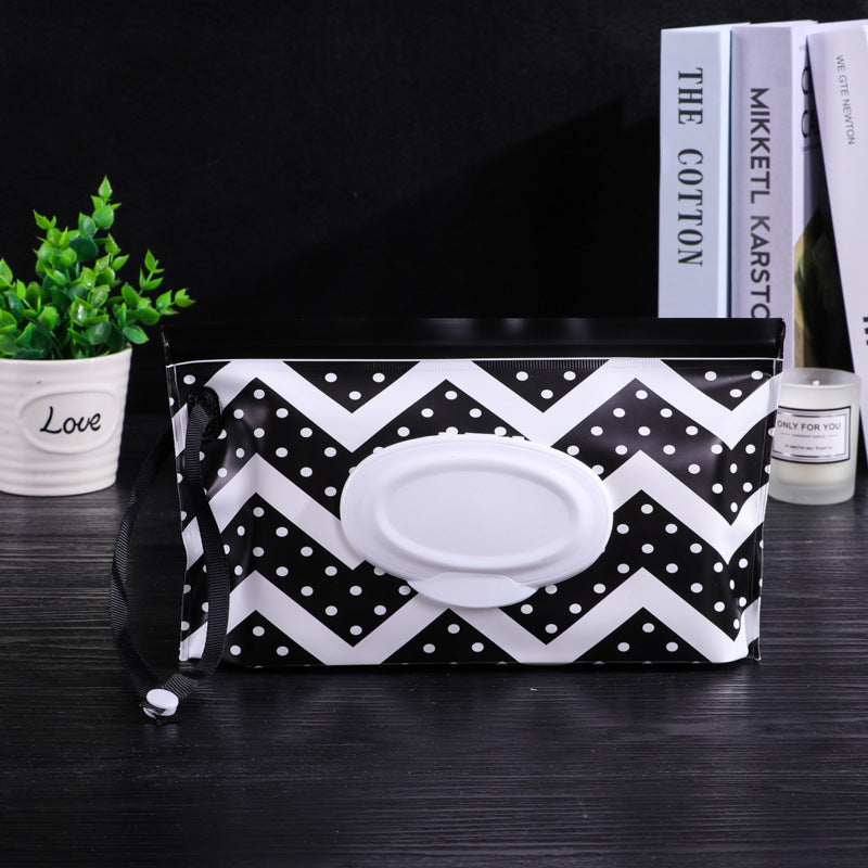 Portable Baby Wipes Dispenser Bag – Travel Wet Wipes Holder