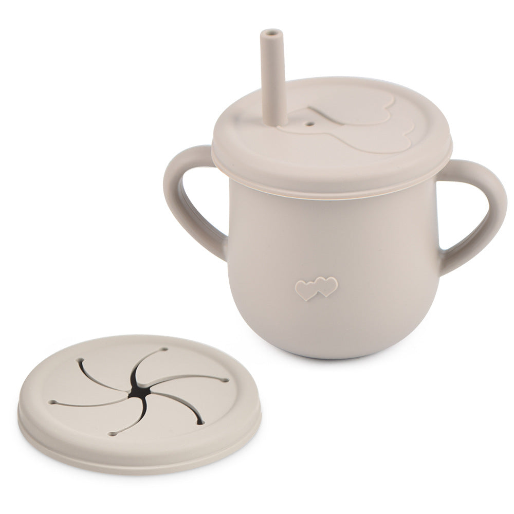 Spill-Proof Baby Snack Cup – Soft Silicone Toddler Snack Container