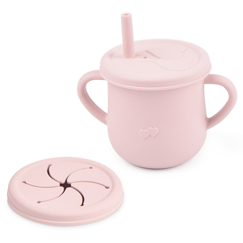 Spill-Proof Baby Snack Cup – Soft Silicone Toddler Snack Container
