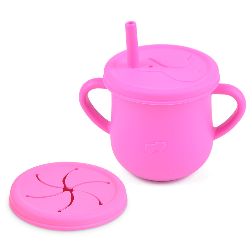 Spill-Proof Baby Snack Cup – Soft Silicone Toddler Snack Container