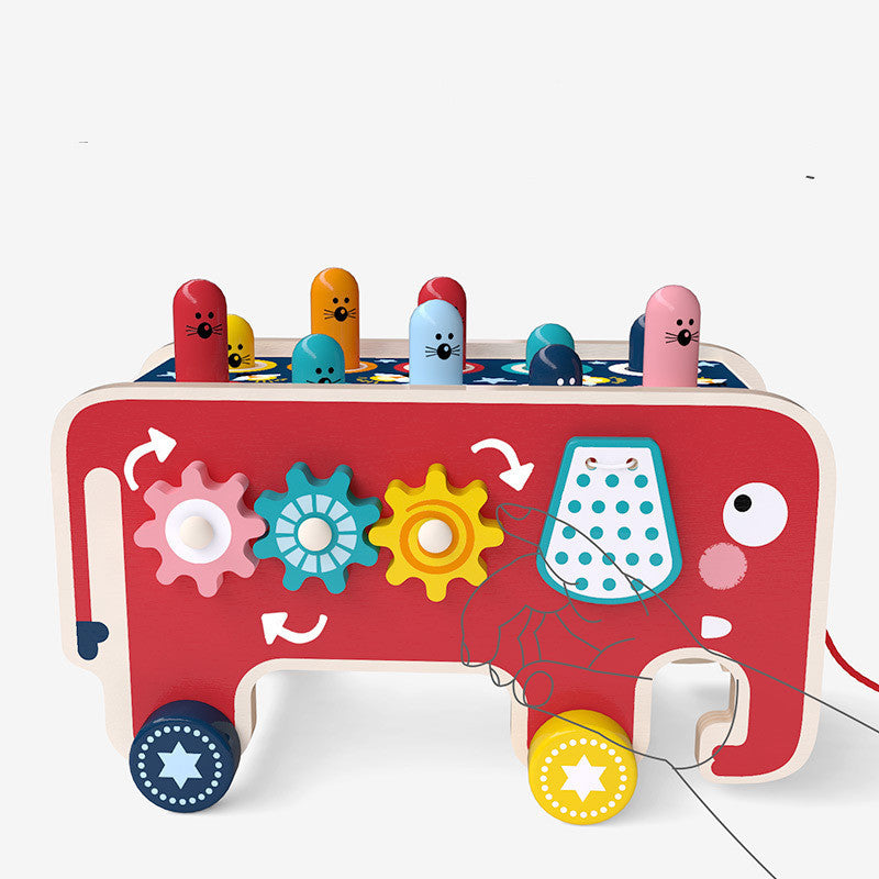 Montessori Busy Activity Cube – Educational Toy for Toddlers