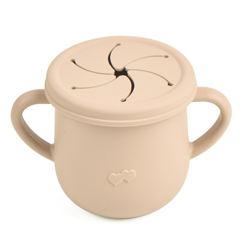Spill-Proof Baby Snack Cup – Soft Silicone Toddler Snack Container