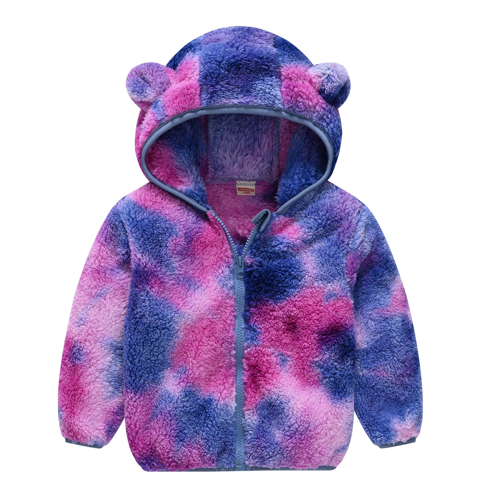 Warm Bear Ear Camouflage Hoodie Jacket for Kids