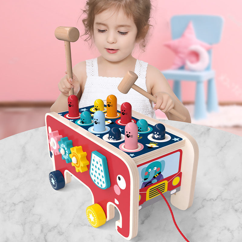 Montessori Busy Activity Cube – Educational Toy for Toddlers