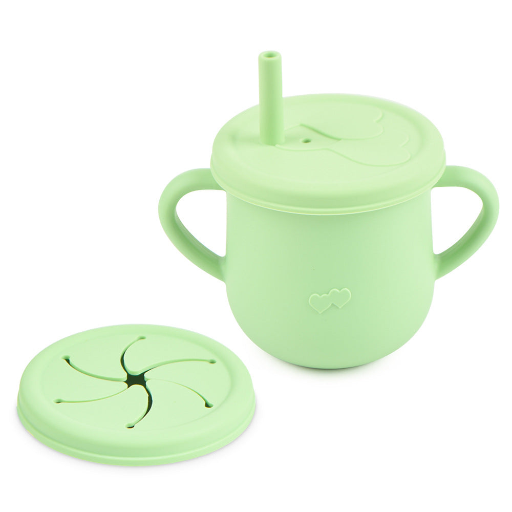 Spill-Proof Baby Snack Cup – Soft Silicone Toddler Snack Container