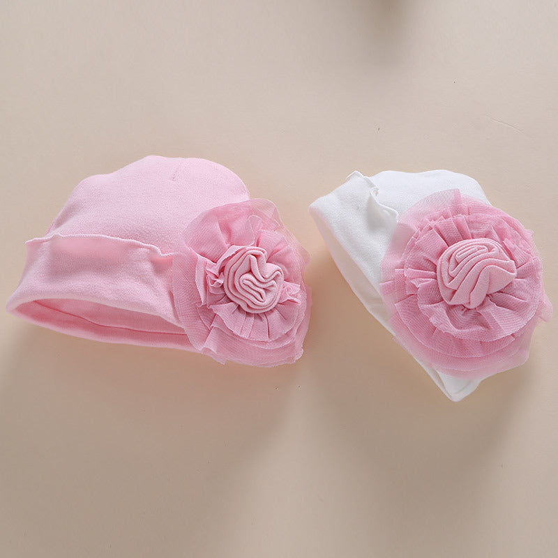 Baby Girl Romper Jumpsuit with Hat – Cute Newborn Outfit