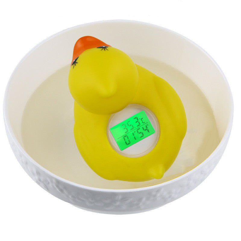 Floating Baby Bath Thermometer Duck – Safe Water Temperature Tester for Babies