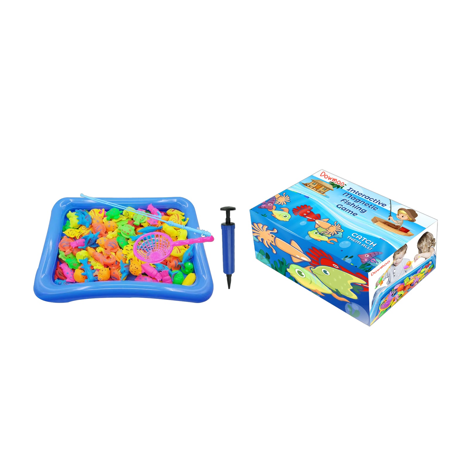 Magnetic Fishing Game for Toddlers – Montessori Educational Toy (Ages 2–4)