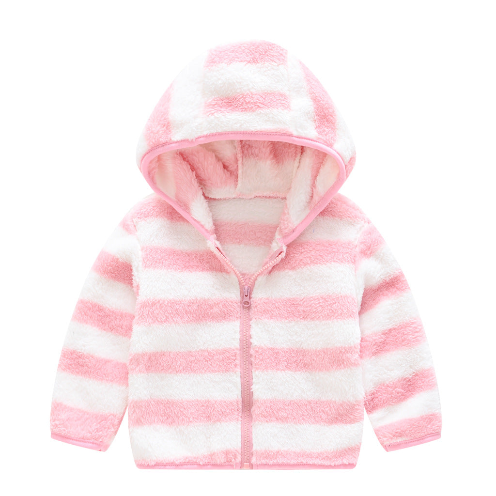 Warm Bear Ear Camouflage Hoodie Jacket for Kids