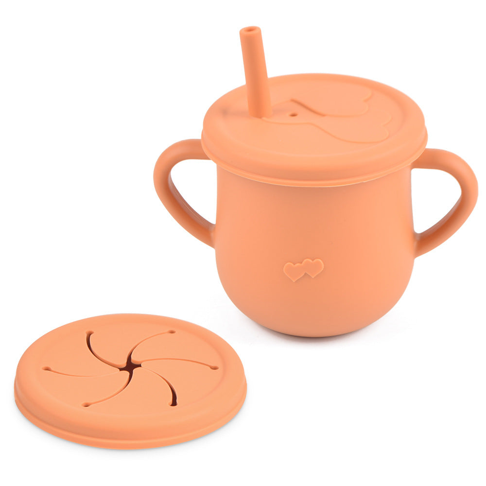 Spill-Proof Baby Snack Cup – Soft Silicone Toddler Snack Container