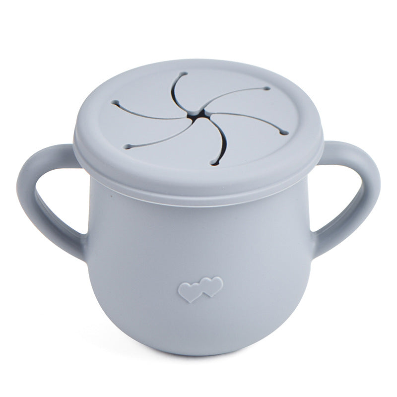 Spill-Proof Baby Snack Cup – Soft Silicone Toddler Snack Container