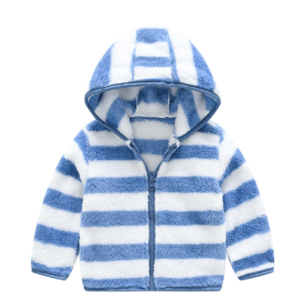 Warm Bear Ear Camouflage Hoodie Jacket for Kids
