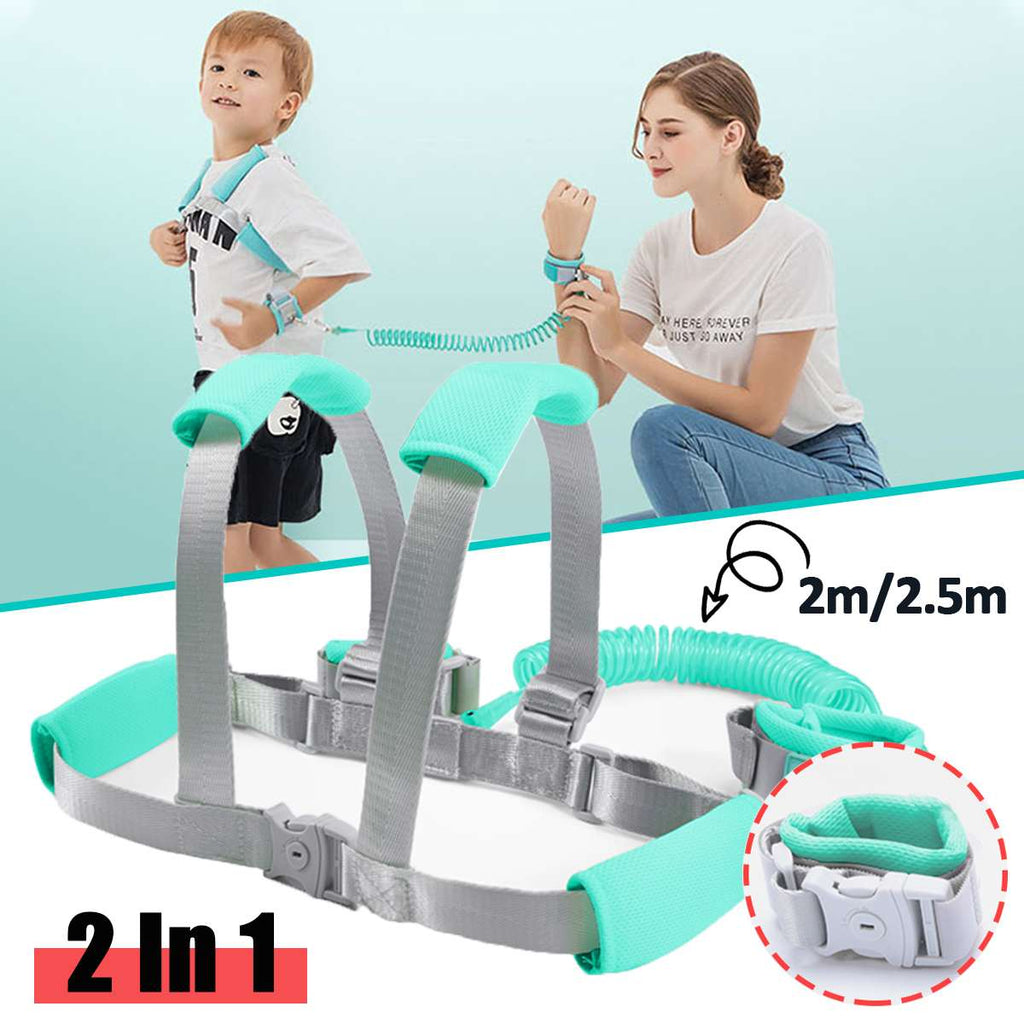 Toddler Anti-Lost Walking Harness Leash – Adjustable Child Safety Strap for Travel & Outdoor Use