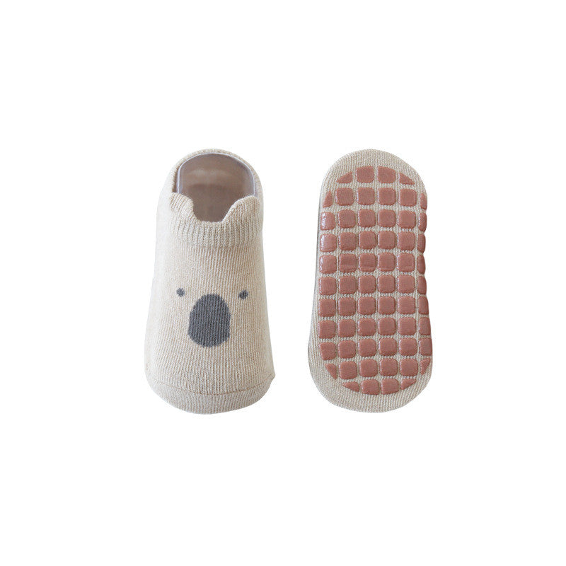 Anti-Slip Baby Grip Socks – Soft Cotton Toddler Socks