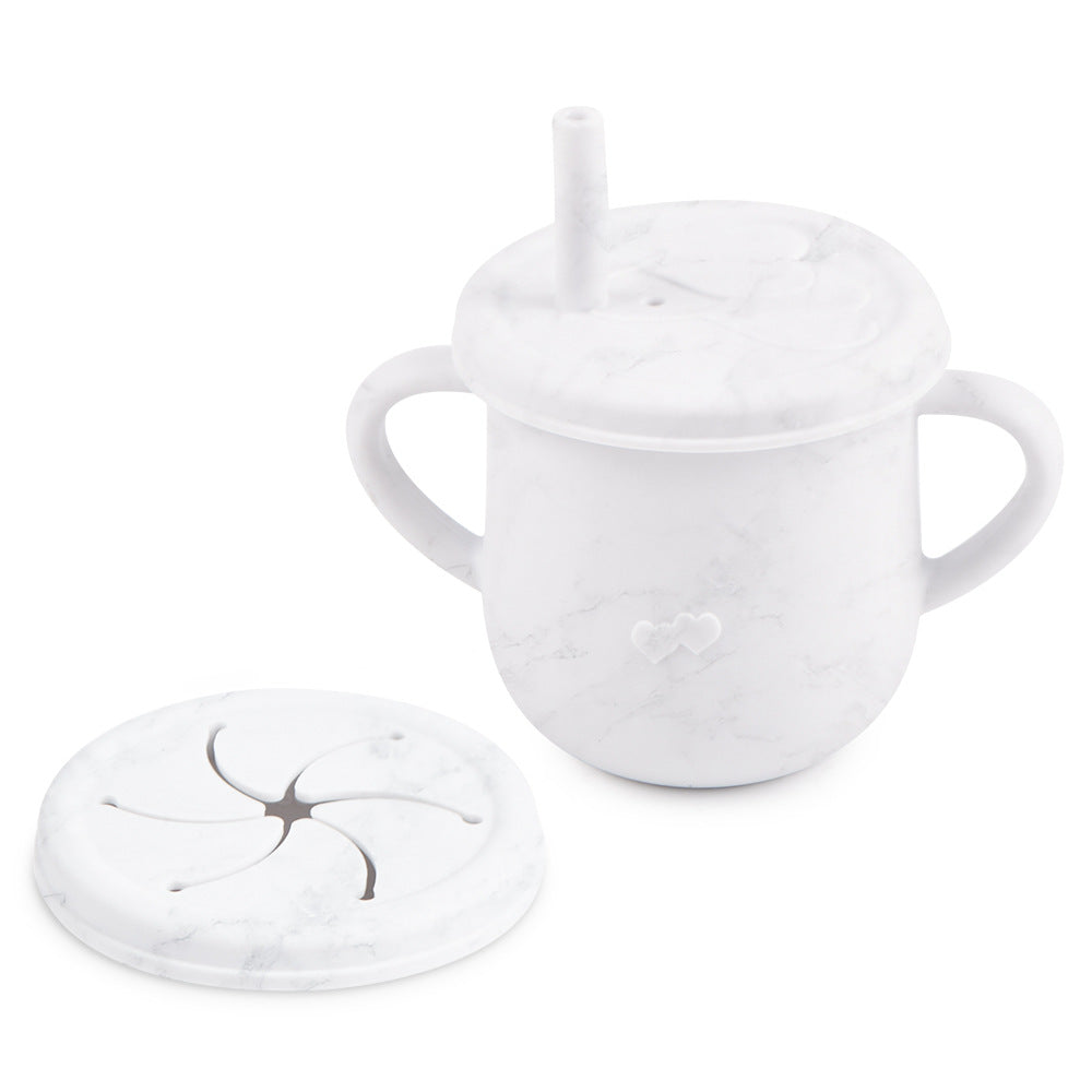 Spill-Proof Baby Snack Cup – Soft Silicone Toddler Snack Container