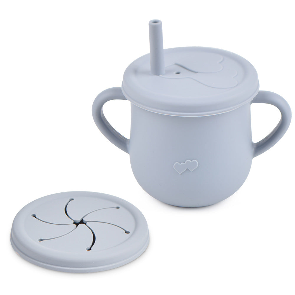 Spill-Proof Baby Snack Cup – Soft Silicone Toddler Snack Container
