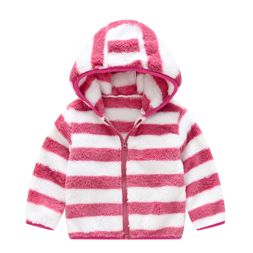 Warm Bear Ear Camouflage Hoodie Jacket for Kids