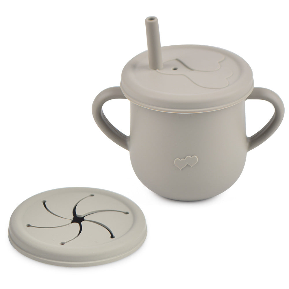Spill-Proof Baby Snack Cup – Soft Silicone Toddler Snack Container