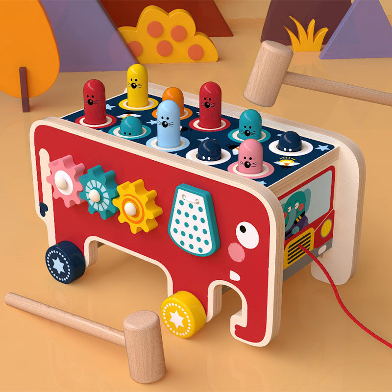 Montessori Busy Activity Cube – Educational Toy for Toddlers