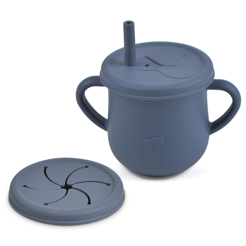 Spill-Proof Baby Snack Cup – Soft Silicone Toddler Snack Container