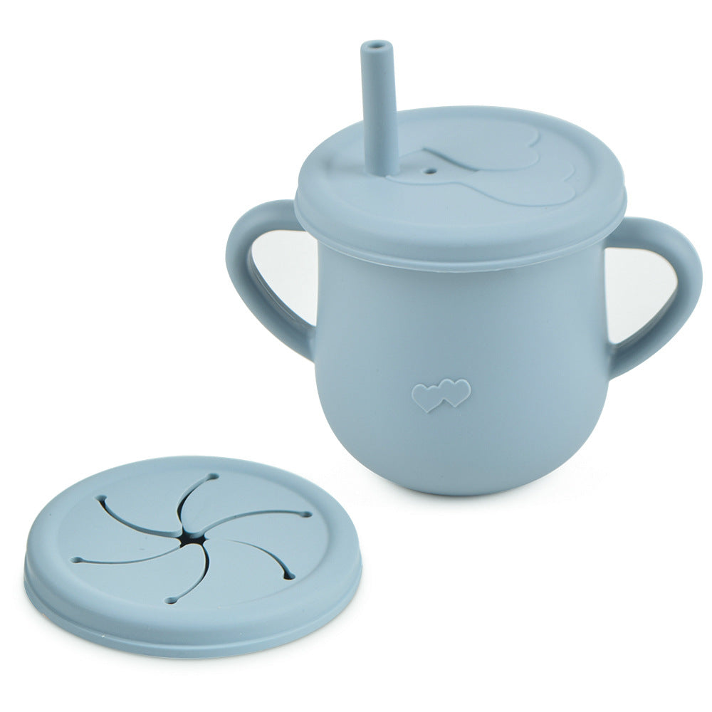 Spill-Proof Baby Snack Cup – Soft Silicone Toddler Snack Container