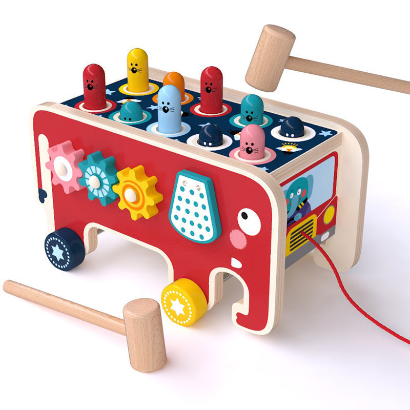 Montessori Busy Activity Cube – Educational Toy for Toddlers